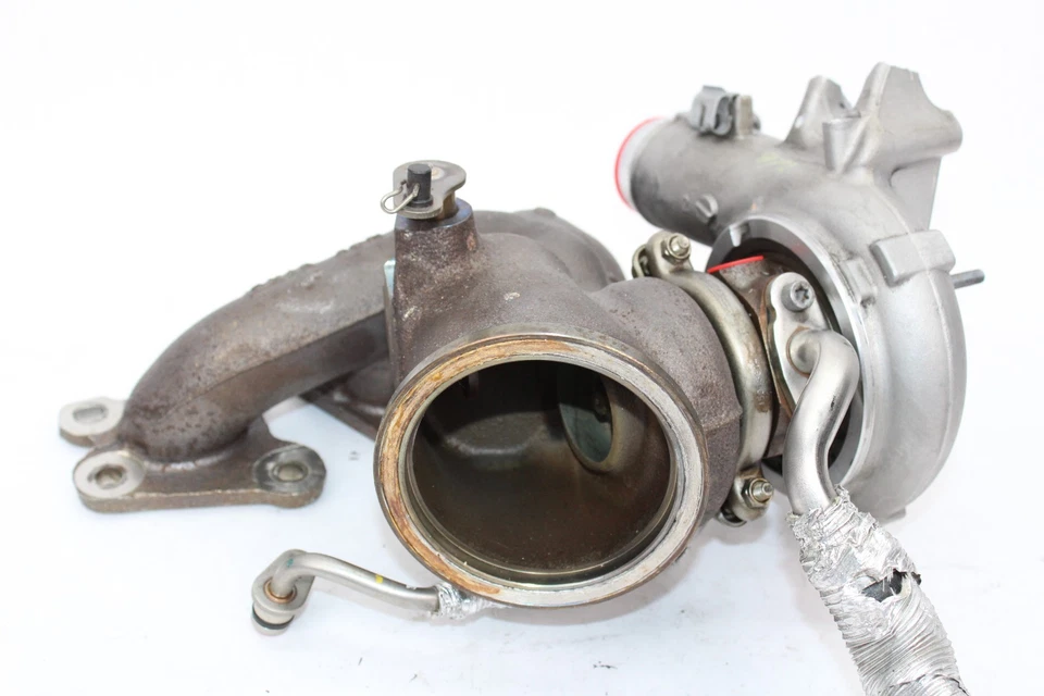 ❌ROTO❌ 2015-2020 BMW F80 M2 M3 M4 3,0 L S55 TURBOCOMPRESOR DELANTERO TURBOCOMPRESOR Foto 3 de 4