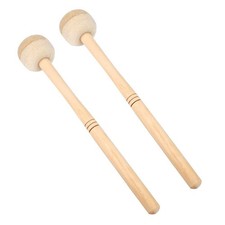 Drum Mallet, Wool Felt Drum Stick Anti-slip Bass Drum Mallet Stick Indispensa...