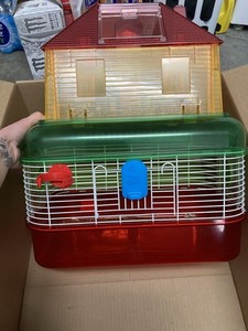 Tiny Tales Two Story Hamster Cage With Some Tunnels Included