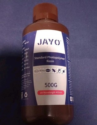 OEM JAYO 3D Printer Rapid Resin 500g LCD UV Curing Photopolymer 405nm Standard N
