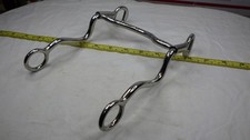 Vintage Western Horse Bit Swivel S Shank Curb
