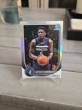 2025-26 Bowman Chrome Anthony Edwards Refractor /499 Timberwolves