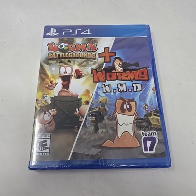Worms Battleground & Worms WMD PS4 Brand New Factory Sealed PlayStation 4