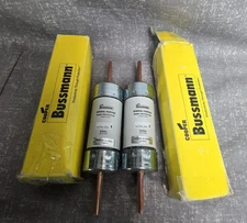 *2 PACK* Cooper Bussmann 200 Amp Brass Fuse Cartridge