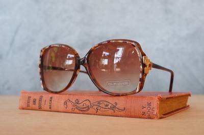 Vintage Oleg Cassini 1970s Sunglasses JACKIE Disco Retro Hong Kong Grandma Chic