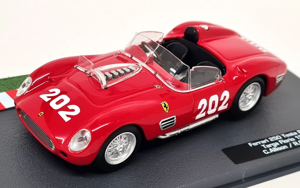Altaya 1/43 Ferrari 250 Testa Rossa Targa Florio 1960 202 Diecast Model Race Car - Image 3 of 4