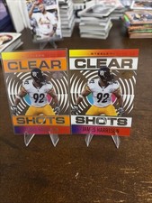 James Harrison 2021 Illusions Orange Clear Shots & 2021 Clear Shots