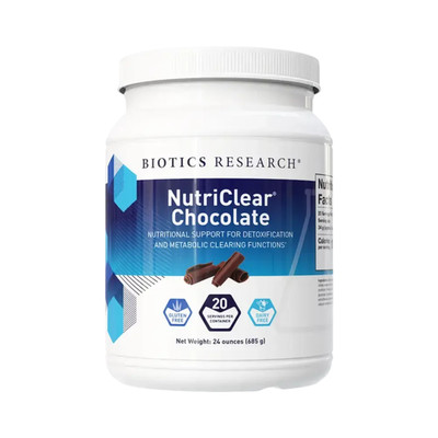 Biotics Research NutriClear Chocolate Flavor Dietary Supplement 24.oz Free Shipp