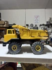 Tonka Vintage Pressed Steel Yellow Dump Truck Construction Vehicle Toy