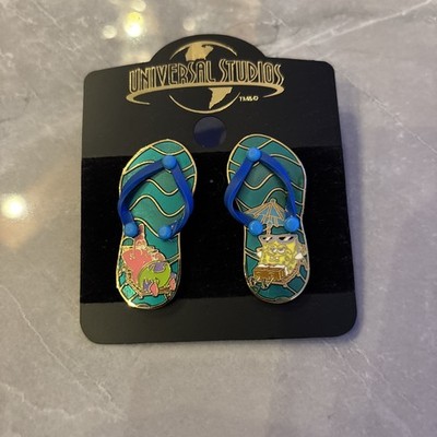 Universal Studios SpongeBob Flip-Flops Trading Pin Anstecker selten