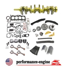 G4KJ Engine Rebuild Overhaul Kit - Crankshaft / Con Rods For HYUNDAI KIA 2.4L