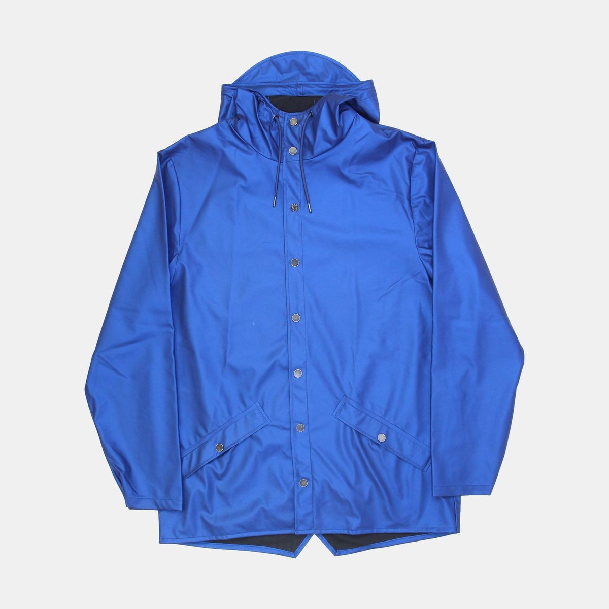 Rains Mens Blue Polyester Short Jacket in Size M