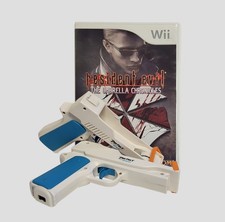 Resident Evil: The Umbrella Chronicles (Nintendo Wii, 2007) con Nyko Guns