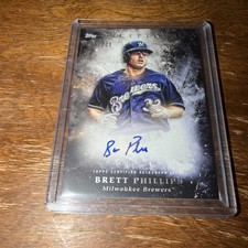 2018 Topps Inception Rookie and Emerging Stars Auto Brett Phillips #RES-BP /230