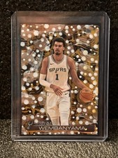 2025-26 Topps Victor Wembanyama Hand Painted Custom Art Card