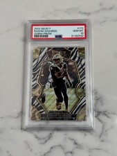 2022 Select Rashid Shaheed Zebra Prizm Rookie(RC) PSA10