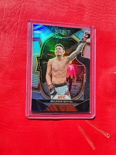 2023 UFC Select #30 Brandon Royval Silver Prizm Nonserial LE 1000 Sleved TopLoad - Picture 2 of 5