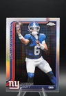 2025 Topps Chrome Jaxson Dart RC Light Board Logo Refractor SSP #306 - NY Giants