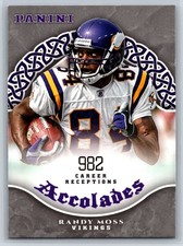 2017 Panini Randy Moss Accolades Insert Minnesota Vikings #AC-RM