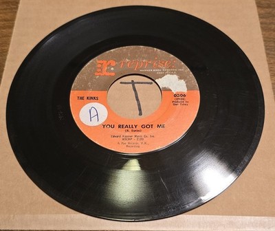 The Kinks: You Really Got Me - VG | 1964 Garage Rock 45rpm - Reprise 