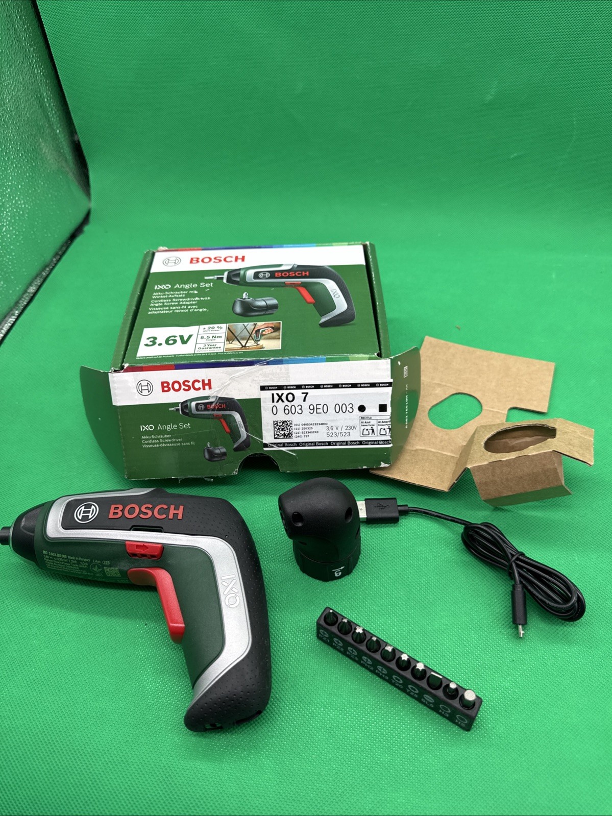Bosch IXO Cordless Screwdriver (7th Generation, 3.6V, Gen 7 |