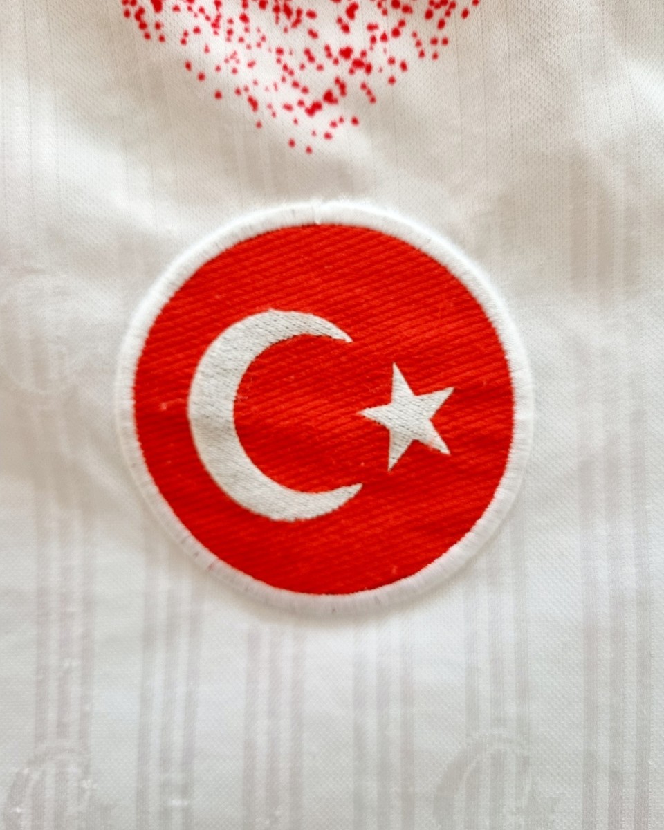 Turkey 1996 - 1998 Away football Adidas shirt size Large | eBay