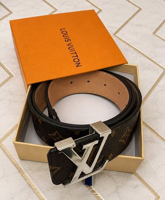 Louis Vuitton Matte Brown Belt Size 95/38 100% Authentic^$