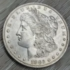 1882-O Morgan Silver Dollar Coin UNC Details