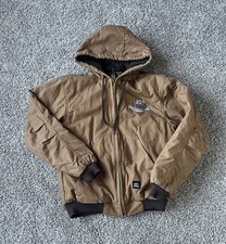Men s Medium Berne Work Coat With A Hood