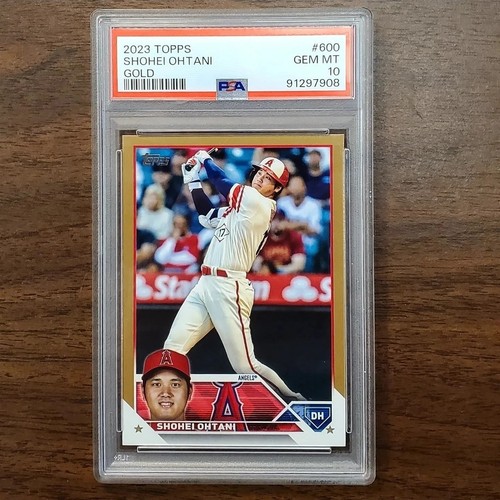 🔥 2023 Topps Shohei Ohtani - Gold /2023 - PSA 10 - Pop 23 - MLB Superstar!