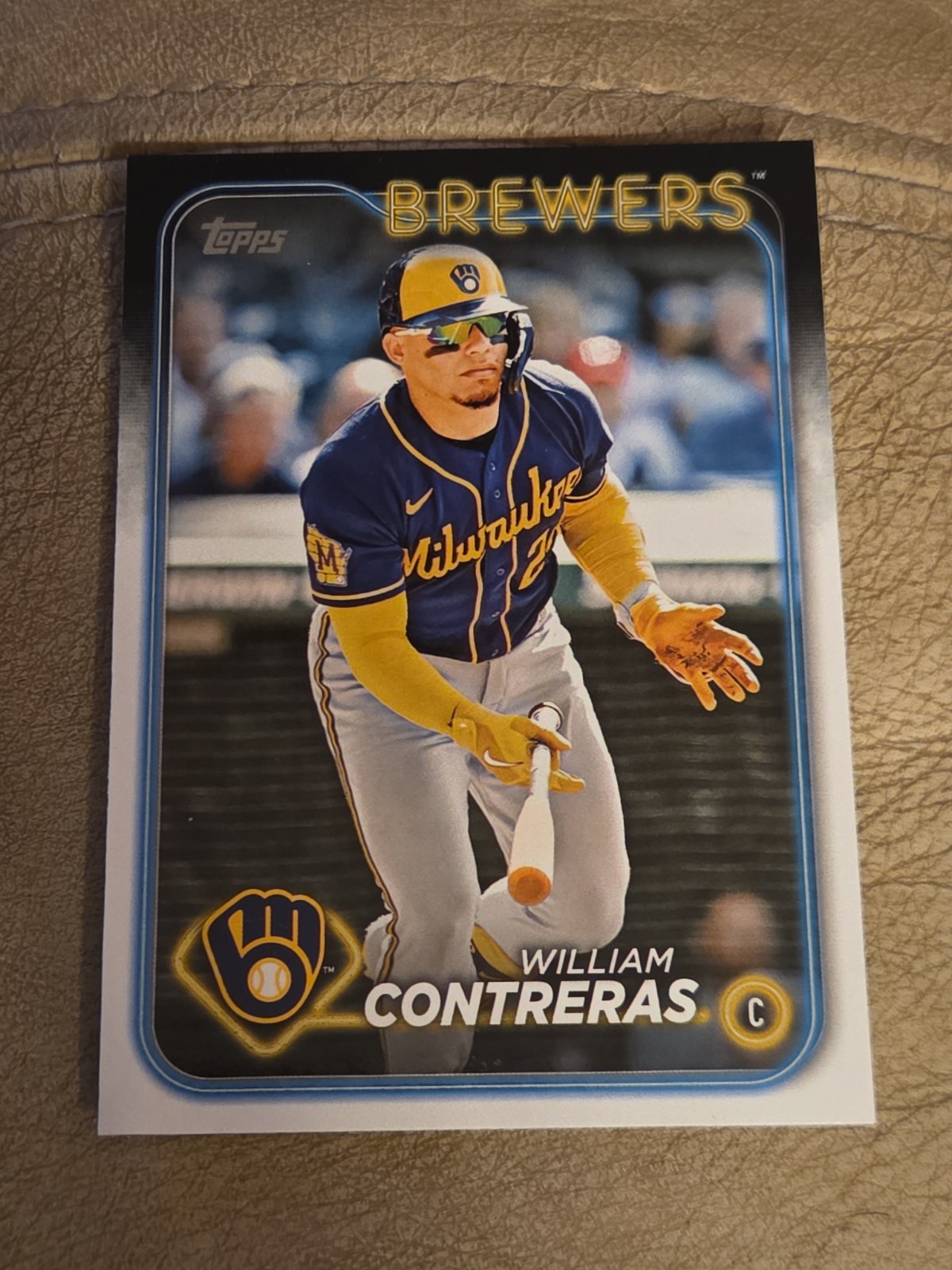 William Contreras 2024 Topps #61  Milwaukee Brewers