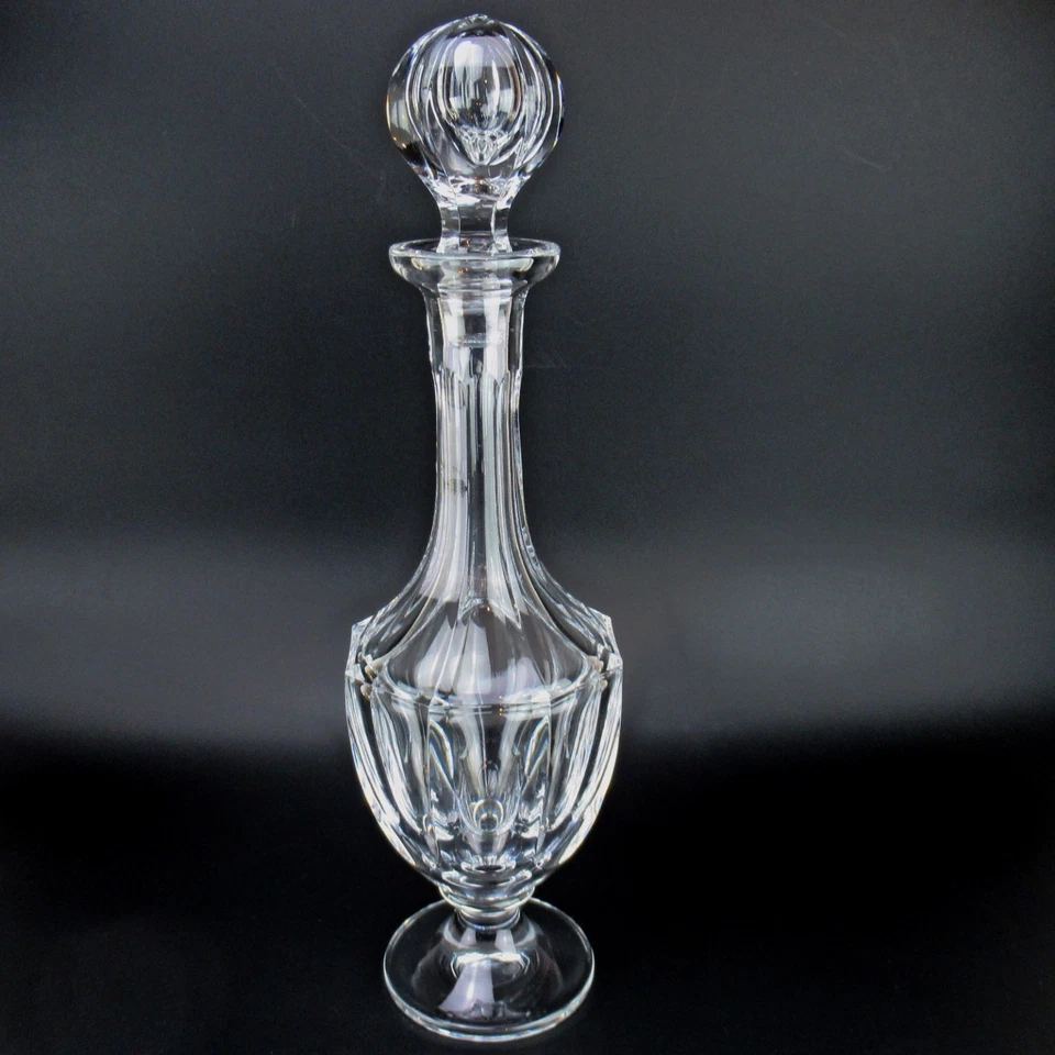Wunderschöne Glas Karaffe Handgeschliffen Vintage Glass Carafe Decanter 36,5cm - Bild 1 von 4