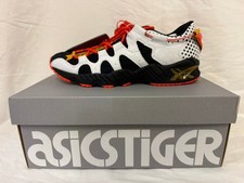 Asicstiger ASICS Gel-Mai Happy Chaos Size 8 Shoes Sneakers Black/ Orange
