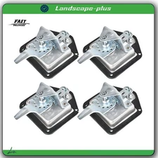 4x Car Trailer Door Latch T-Handle Locking RV Tool Cabinet Lock Stainless Steel