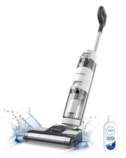 Tineco iFloor Breeze Wet Dry Vacuum Cleaner, Cordless Floor Cleaner and Mop Ligh