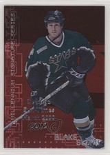 1999-00 ITG Be A Player Millennium Signature Series 2/10 Blake Sloan #74 1s8