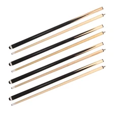 Pool Cues 2-Piece 58 Inch House Bar Billiard Cue Sticks 19oz - 21oz 13mm Glue...