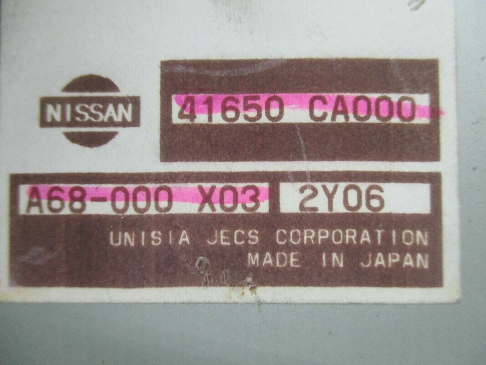 NY747-35 GARANTÍA OEM 2003 NISSAN MURANO CAJA DE TRANSFERENCIA MÓDULO DE CONTROL PROBADO Foto 3 de 4