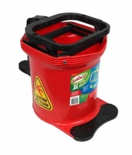 NEW Sabco Extra LARGE Red Wide-Mouth Mop Wringer Bucket Cleaning Bucket Floor