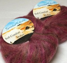 2 Balls Queensland Collection Soft Comfort 80 Kid Mohair 5 Wool 15 Polyamide