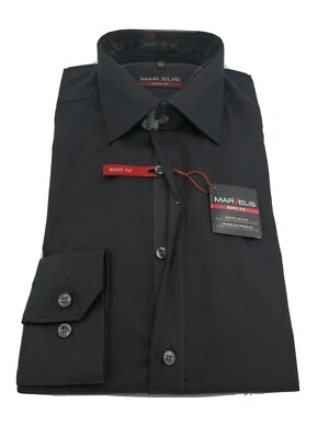Marvelis Langarm Hemd Kentkragen Gr. S 37 BODY FIT Anthrazit Art. 75076468 - Bild 1 von 4