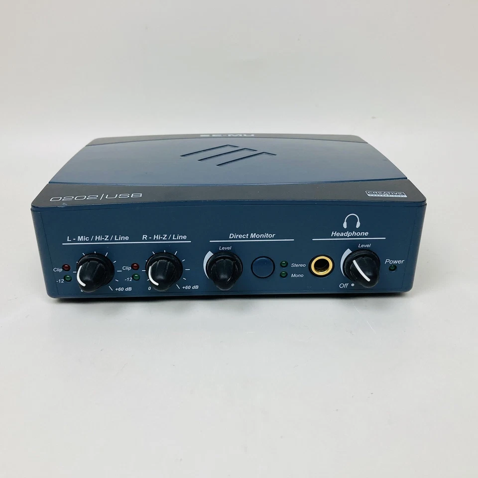 Creative E-MU USB EM8740 Audio Interface No USB Cable Not Fully Tested - Image 2 of 4