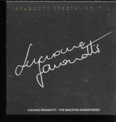 LUCIANO PAVAROTTI SPECIAL EDITION MAESTRO REMASTERED 9 CD SET + DVD NEU/VERSIEGELT