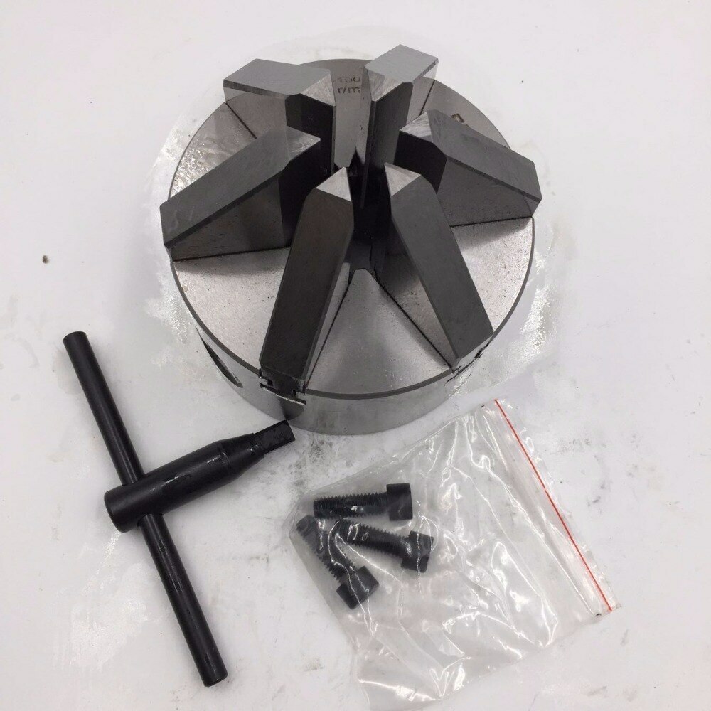 tmk13ページ 100毫米6爪车床Chuck自中心4英寸六爪Chuck倾斜大白鲨K13-100- | eBay