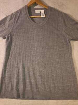 White Stag Shirt Women s Size 18w/20w Gray Short Sleeve 