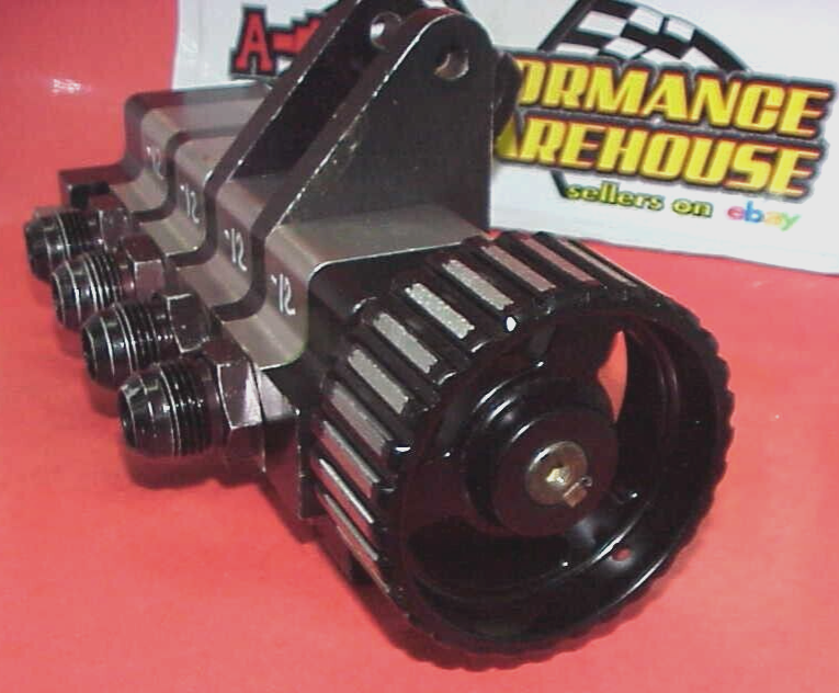 Stock Car Products 4 Stage Dry Sump Oil Pump & Gilmer Pulley eBay