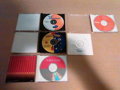 EC. EPSON STYLUS COLOR 440/STYLUS C45 - ** Manual Software CDs ONLY ** - (USED)