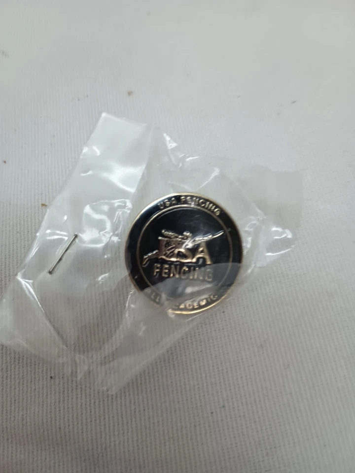 美国队击剑 2012 - 2013 年全学术团队帽子别针翻领别针 — 第 2/3 张图片