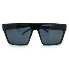 RETRO MODERN Sunglasses SQUARE FLAT TOP Chic Stylish UNISEX Fashion Shades