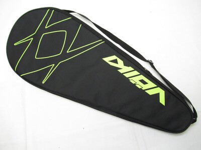 VOLKL ''OLD LOGO'' SINGLE TENNIS RACQUET COVER WITH ADJ SHOULDER STRAP